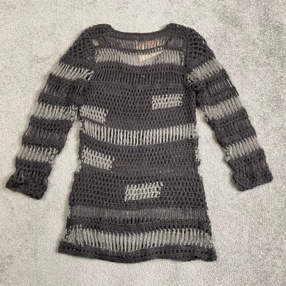 Brand New Toi Et Moi Women’s Size M/L Cozy Open Knit Fleece Pullover Sweater - Picture 3 of 5